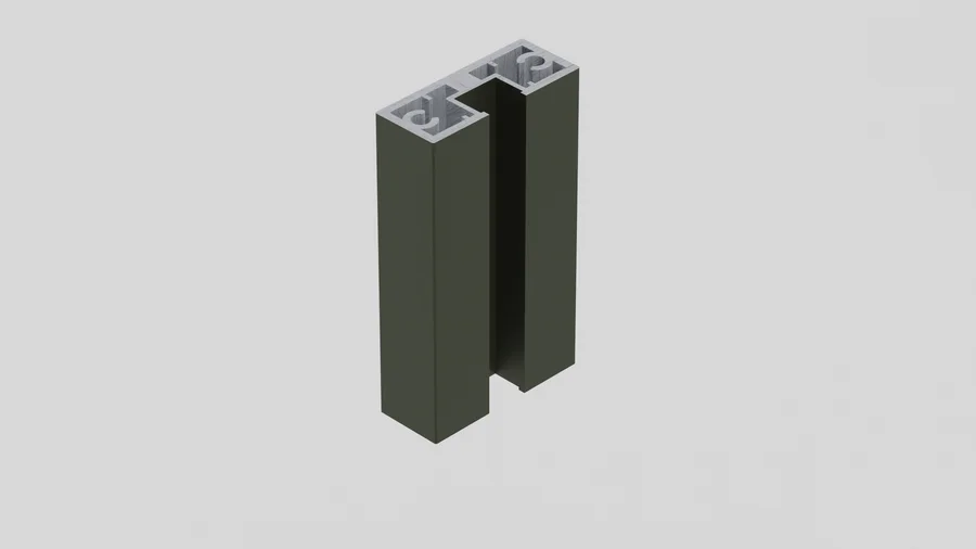 Olive · RAL 6003 Perfil Olive RAL 6003