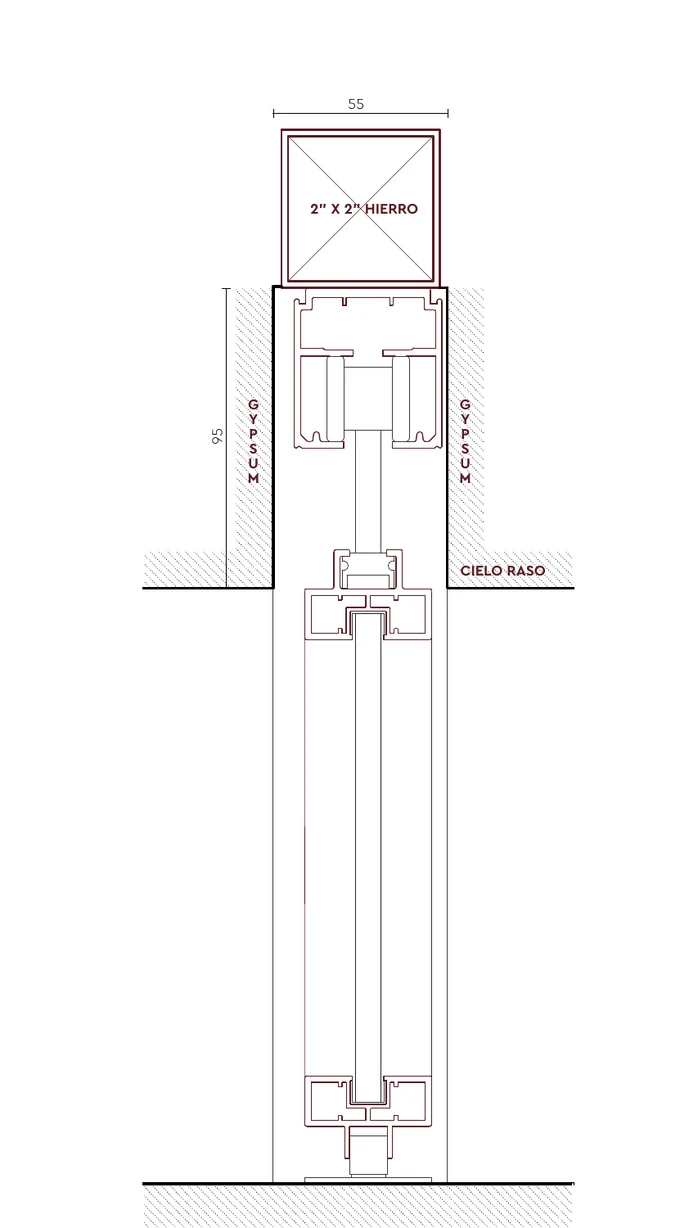 Sección técnica pglass-2c