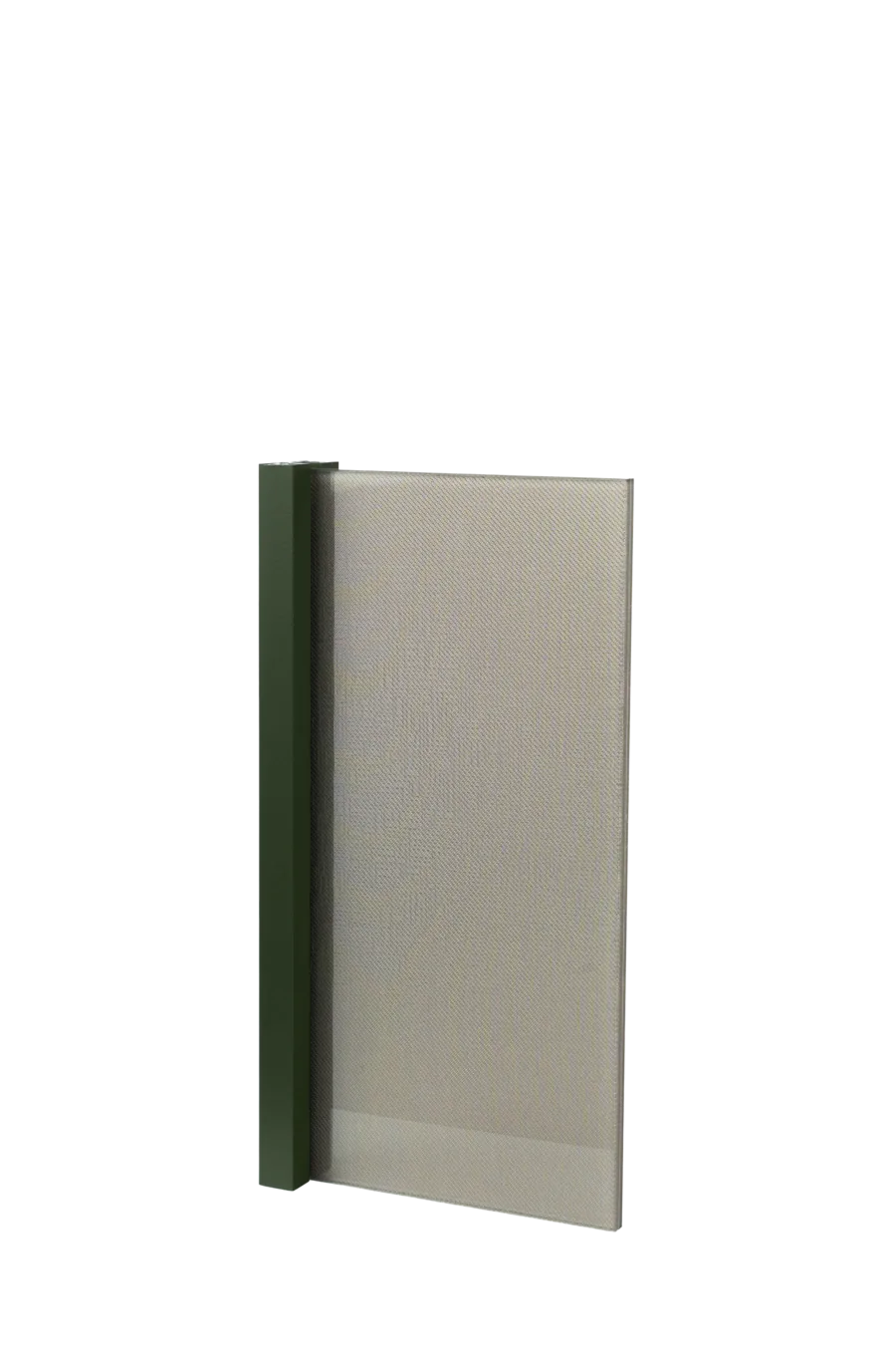 Puerta de vidrio con perfil Olive